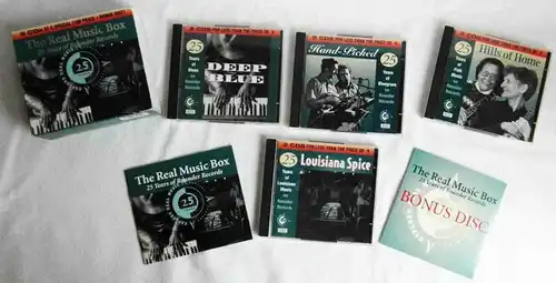 8 CD Box The Real Music Box 25 Years of Rounder Records - Folk Blues Bluegrass