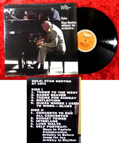 LP Stan Kenton: Solo - Without Orchestra (Creative World ST 1071) US