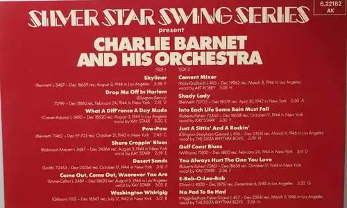 LP Charlie Barnet & His Orchestra Silver Star Swing Series (MCA Coral 622182 AK)