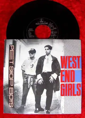 Single Pet Shop Boys West End Girls 1985