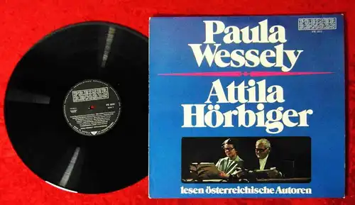LP Paula Wessely & Attila Hörbiger lesen österreichische Autoren (Preiser 3212)