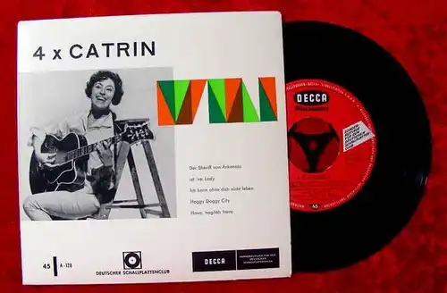 EP Caterina Valente 4 x Catrin seltene Clubsonderauflag