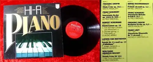 LP HiFi Piano Nikita Magaloff Claudio Arrau Alfred Bren