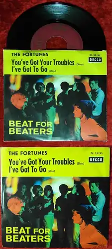 Single Fortunes: You´ve Got Your Troubles (Decca DL 25 195) Beat for Beaters
