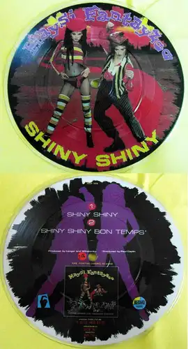 Single Picture Disc Haysi Fantayzee: Shiny Shiny (Regard RGP 106)