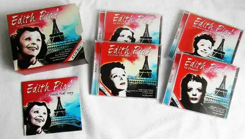 4CD Box Edith Piaf: La Chanson Célébrée (2002)