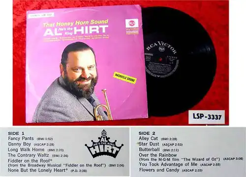 LP Al Hirt: The Honey Horn Sound