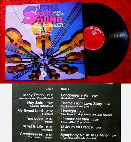 LP Norman Candler & Magic Strings: Super Star Sound