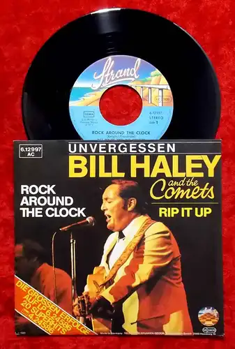 Single Bill Haley & Comets: Rock around the Clock (Strand 612997 AO)