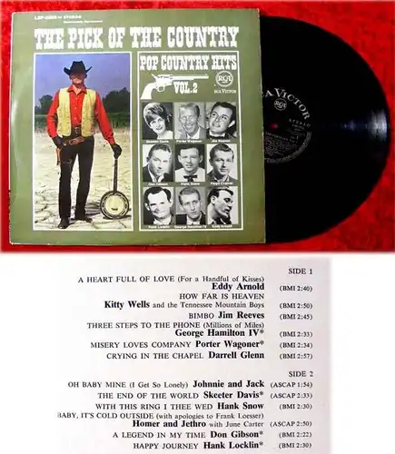 LP The Pick Of The Country Pop Country Hits Vol 2 Skeet