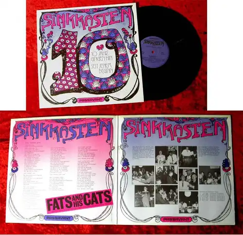 LP Fats & His Cats Live "Sinkkasten" 1977 (Passavant BIT 630) D
