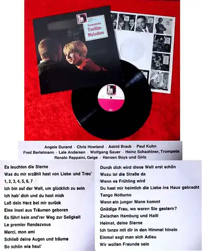 LP Unsterbliche Tonfilm Melodien (EMI Volksplatte SMVP 6023) D