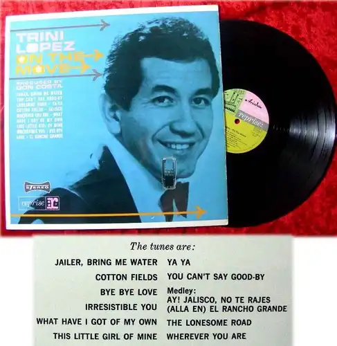 LP Trini Lopez: On The Move (Stereo)