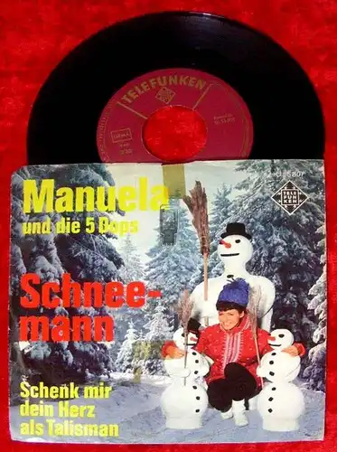 Single Manuela & 5 Dops Schneemann