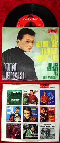 Single Heiko Letgard: Ich werd die Träume nicht los (Polydor) D