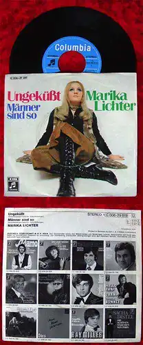 Single Marika Lichter: Ungeküßt (Columbia 006-29 819) D 1969