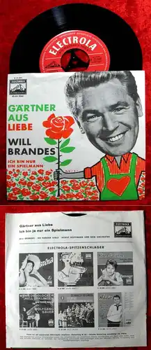 Single Will Brandes: Gärtner aus Liebe (Electrola E 21 401) D