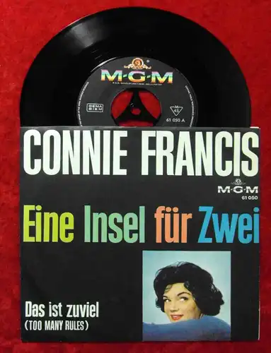 Single Connie Francis: Eine Insel für Zwei (MGM 61 050) D