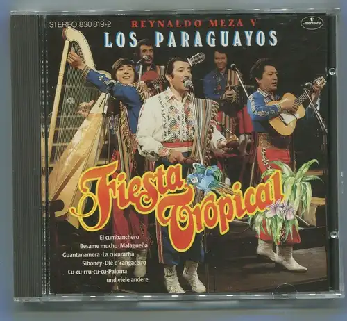 CD Los Paraguayos: Fiesta Tropical (Mercury)  w/ Reynaldo Meza