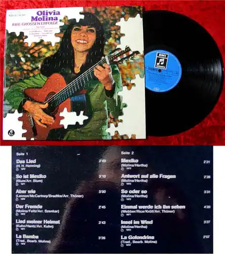 LP Olivia Molina: Ihre grossen Erfolge (Columbia) D