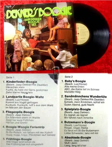 LP Jaap Dekker Boogie Set: Dekker's Boogie (1973)