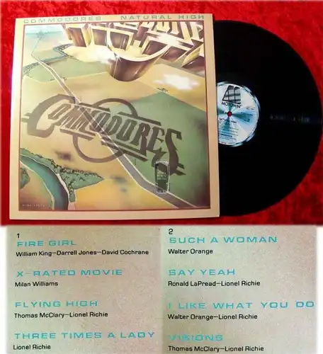 LP Commodores: Natural High (1978)