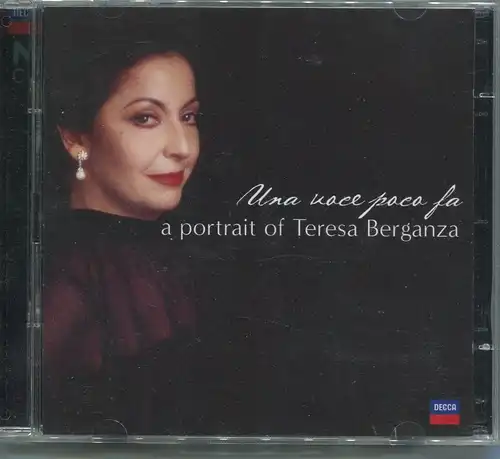 2CD Teresa Berganza: Una Noce Paco For - A Portrait (Decca)