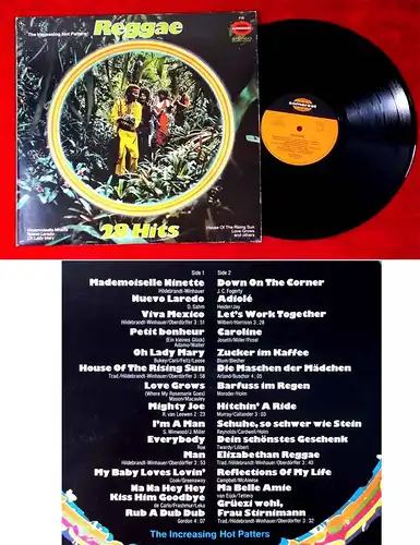 LP Increasing Hot Patters: Reggae - 28 Hits (Somerset 713) D