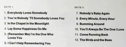 LP Dean Martin: Everybody Loves Somebody (Reprise H 249) Dt. Schallplattenclub