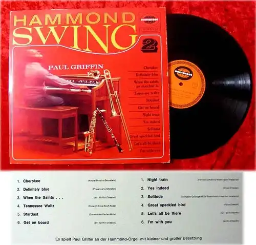 LP Paul Griffin Hammond Swing