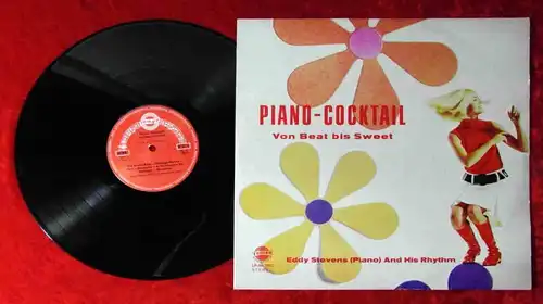LP Eddy Stevens & His Rhythm: Piano Cocktail von Beat bis Sweet (Tempo 7063) D