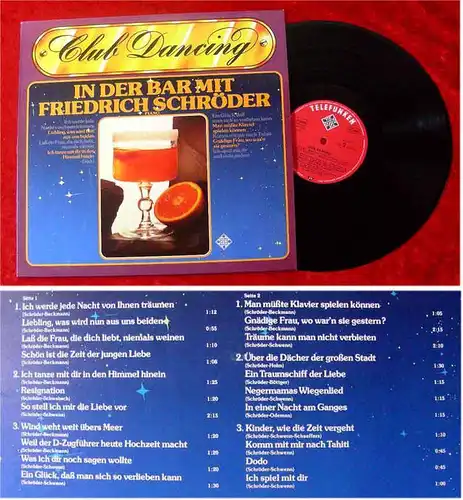 LP Friedrich Schröder: Club Dancing - In der Bar mit...