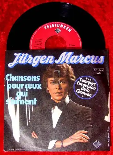 Single Jürgen Marcus: Chansons pour ceux qui s'aiment
