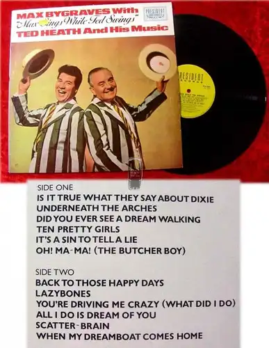 LP Max Bygraves & Ted Heath: Max Sings While Ted Swings