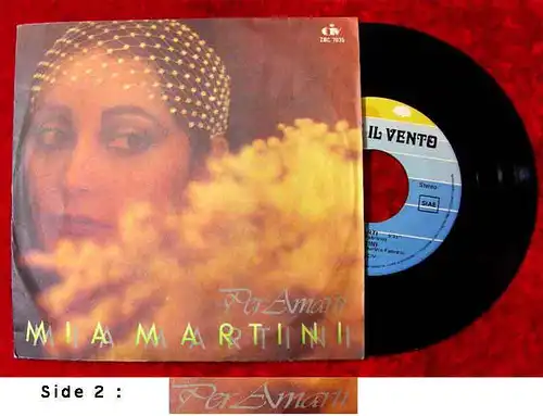 Single Mia Martini: Per Amarti (CIV ZBC 7035) I 1977