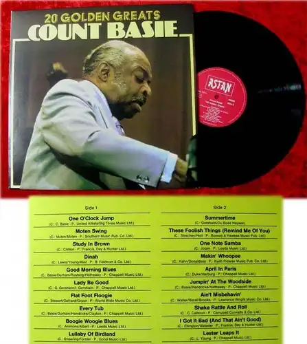 LP Count Basie 20 Golden Greats