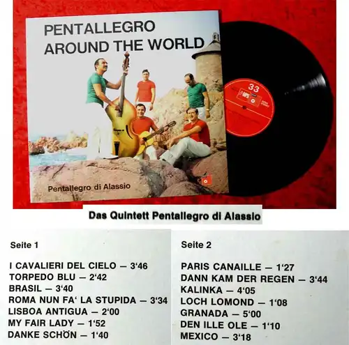 LP Pentallegro: Around the World (MPS BASF CRA 828) D