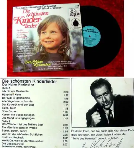 LP Hans Joachim Kulenkampff präsentiert Die schönsten Kinderlieder (D)