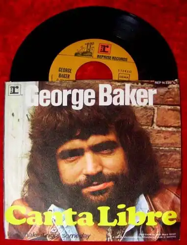 Single George Baker Canta Libre