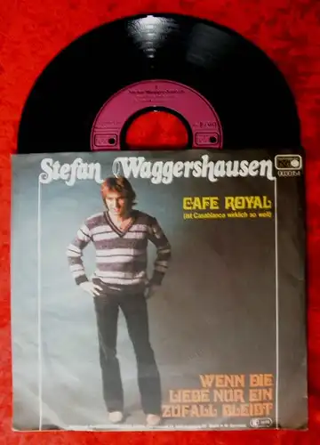Single Stefan Waggershausen: Cafe Royal (Metronome 0030 154) D 1979