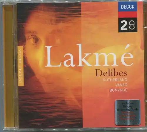 2CD Delibes: Lakimé - Sutherland Vanzo Bonynge (Decca)