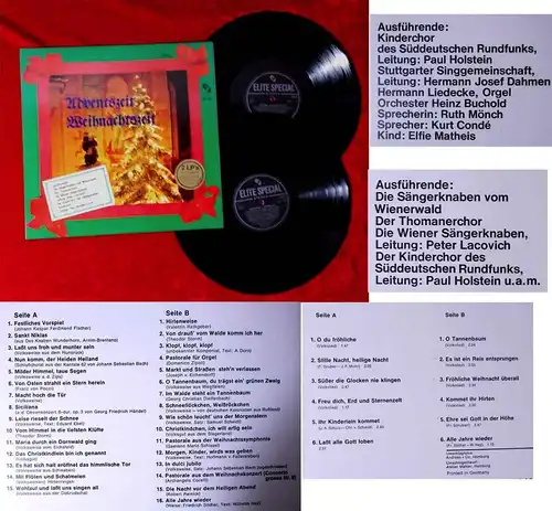 2LP Adventszeit - Weihnachtszeit (Elite Special EDT 503) D