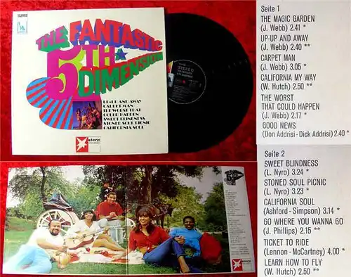 LP 5th Dimension: The Fantastic (LBS 83 228)