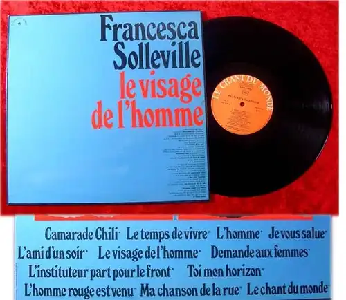 LP Francesca Solleville Le Visage de l Homme