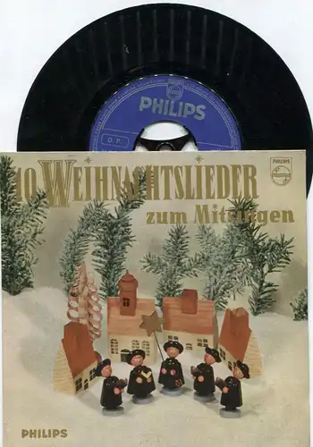 EP Konrad Amberg: 10 Weihnachtslieder zum Mitsingen (Philips 423 263 PF) D 1959