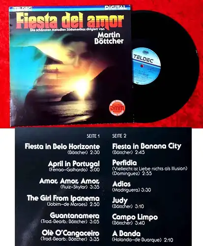LP Martin Böttcher: Fiesta Del Amor (Teldec 625781 BO) D 1984