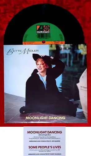Single Bette Midler: Moonlight Dancing (Atlantic 7567-87706-7 LA) D 1991