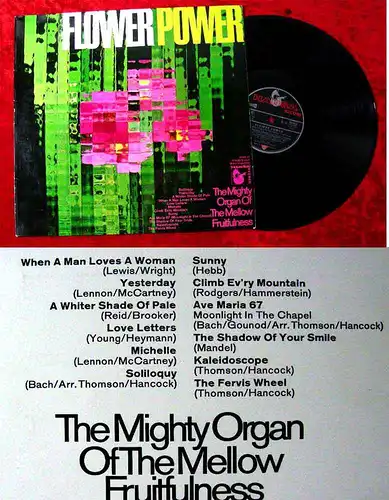 LP Mighty Organ of the Mellow Fruitfulness: FlowerPower (Hansa 76 925 IT) D 1967