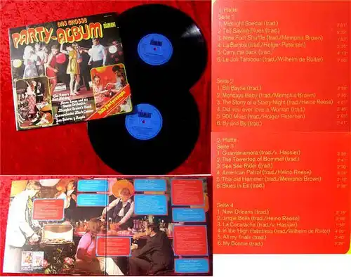 2LP Das große Party-Album mit Rezepten