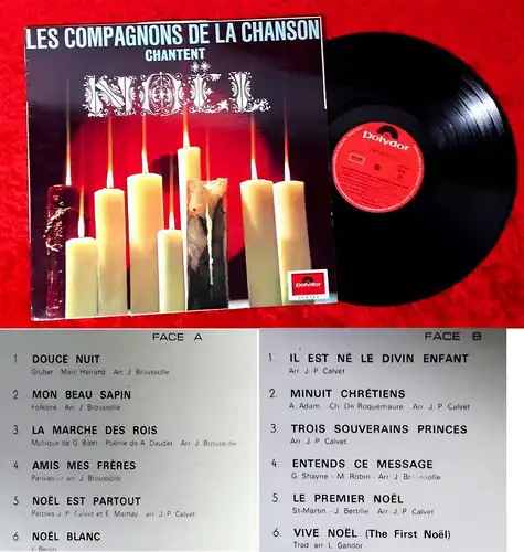 LP Les Compagnons de la Chanson: Chantent Noel (Polydor 658 165) F